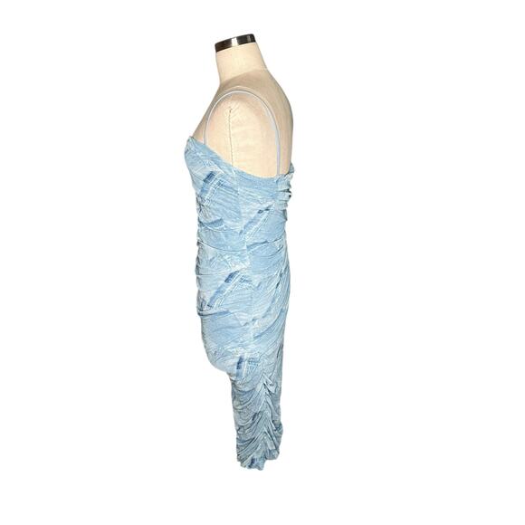 Good American Blue Midi Dress - Picture 3 of 8